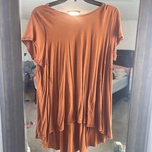 Free people hi low shirt